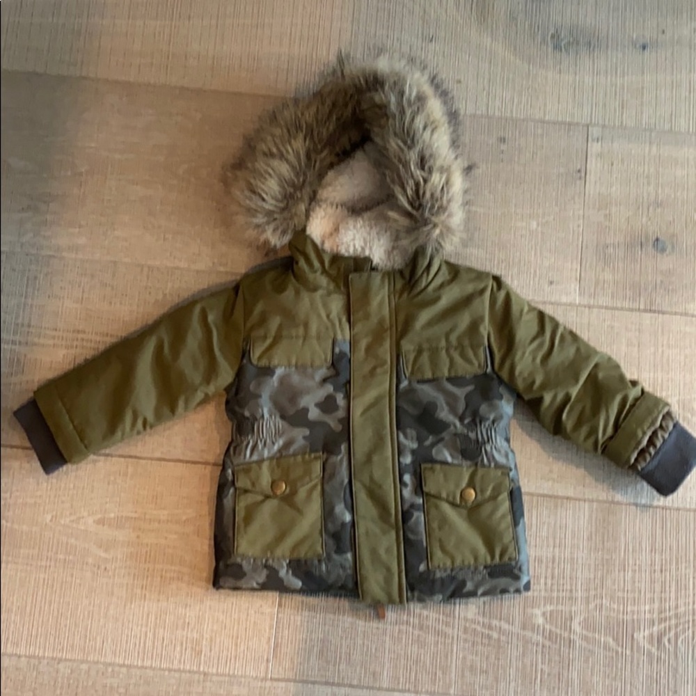 Baby Camo Winter Coat